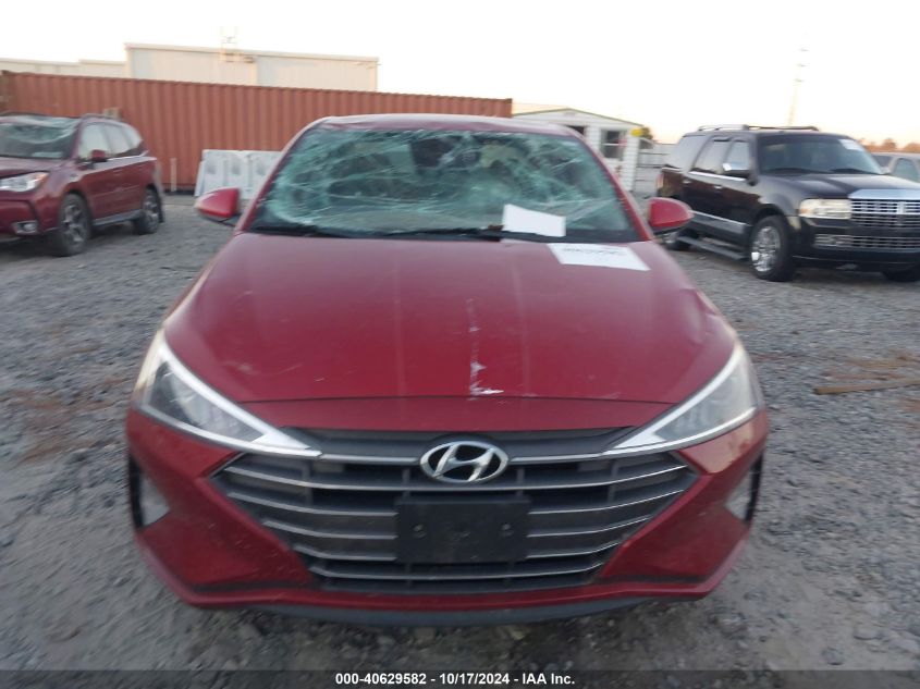 2019 Hyundai Elantra Sel VIN: KMHD84LF5KU745934 Lot: 40629582