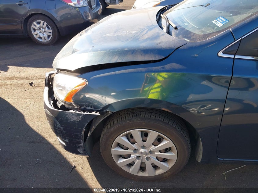 2014 Nissan Sentra Sv VIN: 3N1AB7AP5EY288245 Lot: 40629619