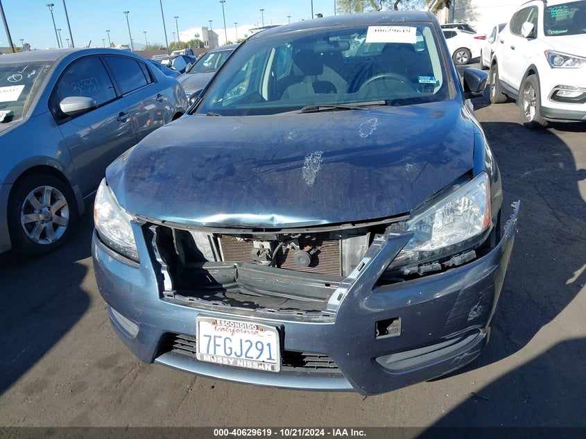 2014 Nissan Sentra Sv VIN: 3N1AB7AP5EY288245 Lot: 40629619