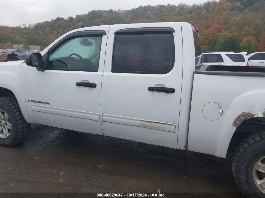 2007 GMC Sierra 1500 Sle2 VIN: 2GTEK13MX71526624 Lot: 40629647