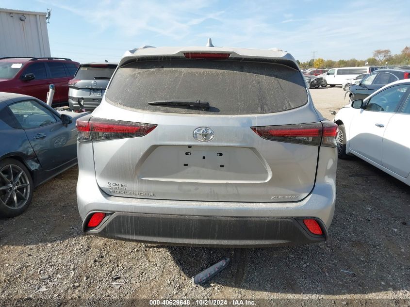 2024 Toyota Highlander Le/Xle/Xse/Limited/Platin VIN: 5TDKDRBHXRS529292 Lot: 40629648