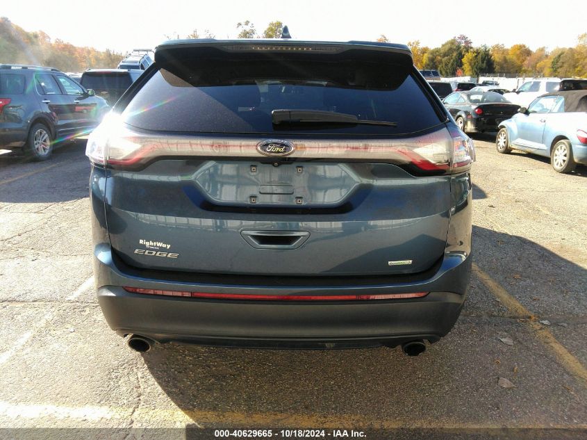 2018 Ford Edge Se VIN: 2FMPK3G91JBC47943 Lot: 40629665