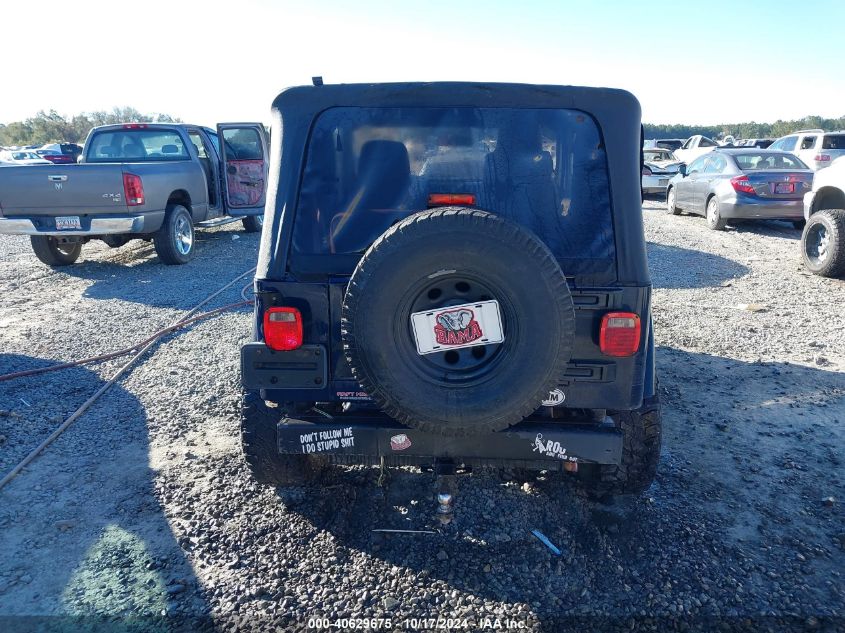 2006 Jeep Wrangler X VIN: 1J4FA39S56P779662 Lot: 40629675