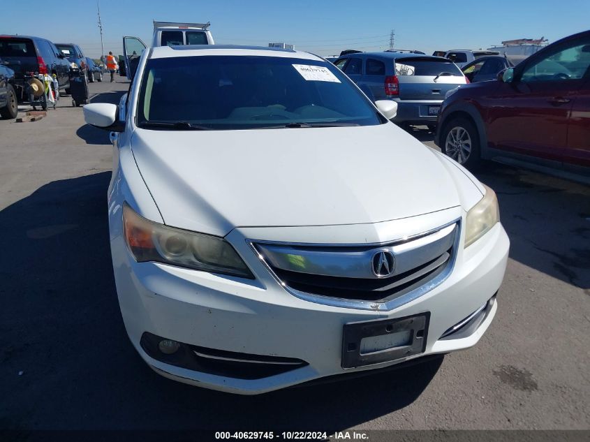 2013 Acura Ilx Hybrid 1.5L VIN: 19VDE3F74DE302258 Lot: 40629745