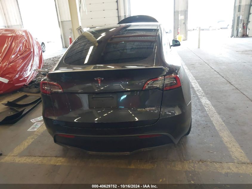 2024 Tesla Model Y Performance Dual Motor All-Wheel Drive VIN: 7SAYGDEF7RF087688 Lot: 40629752