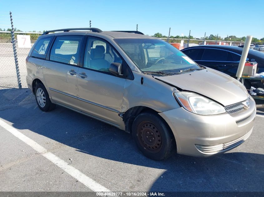 2005 Toyota Sienna Ce VIN: 5TDZA23C25S321001 Lot: 40629777