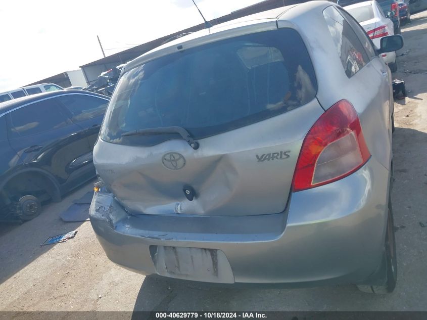 2008 Toyota Yaris VIN: JTDJT923185187660 Lot: 40629779