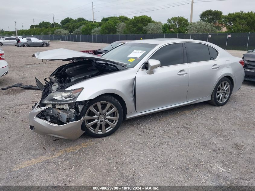 VIN JTHBE1BL5FA006580 2015 Lexus GS, 350 no.2