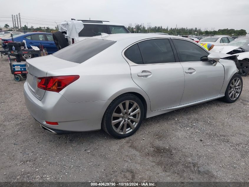 VIN JTHBE1BL5FA006580 2015 Lexus GS, 350 no.4