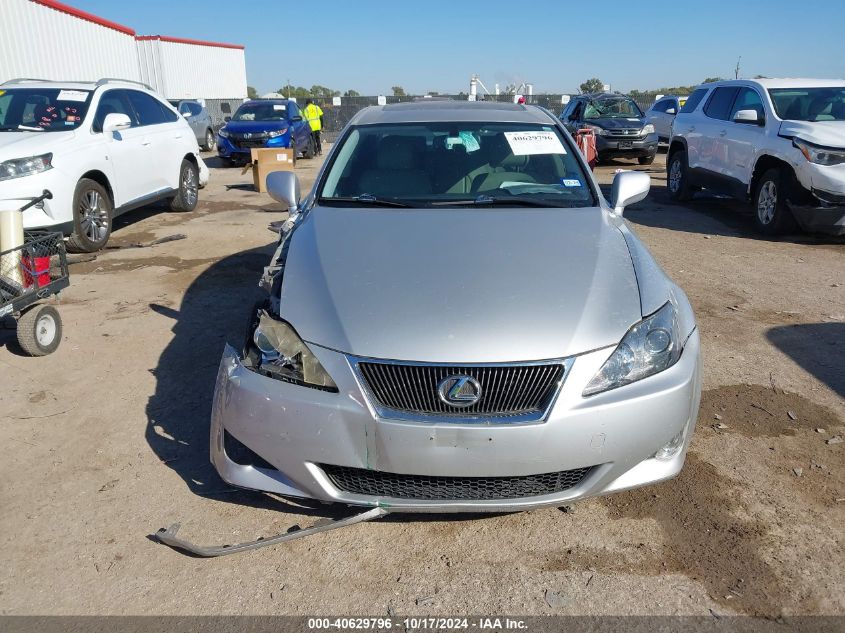 2007 Lexus Is 250 VIN: JTHBK262275049851 Lot: 40629796