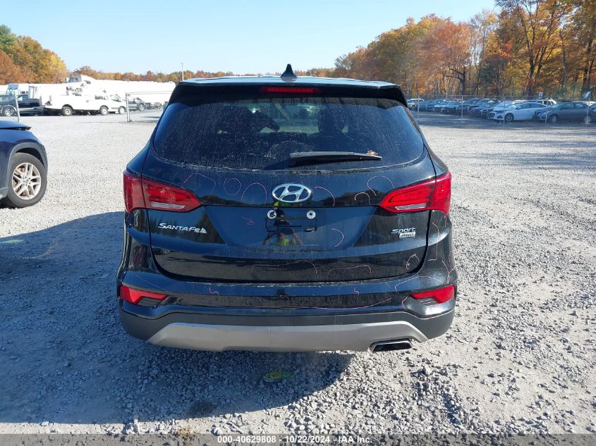 2017 Hyundai Santa Fe Sport 2.4L VIN: 5NMZTDLB4HH016944 Lot: 40629808