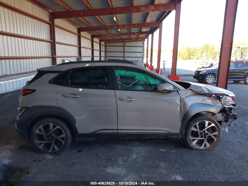 2022 Hyundai Kona Limited VIN: KM8K5CA35NU845197 Lot: 40629820