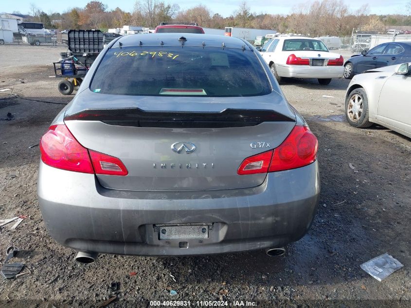 2009 Infiniti G37X VIN: JNKCV61F99M358674 Lot: 40629831