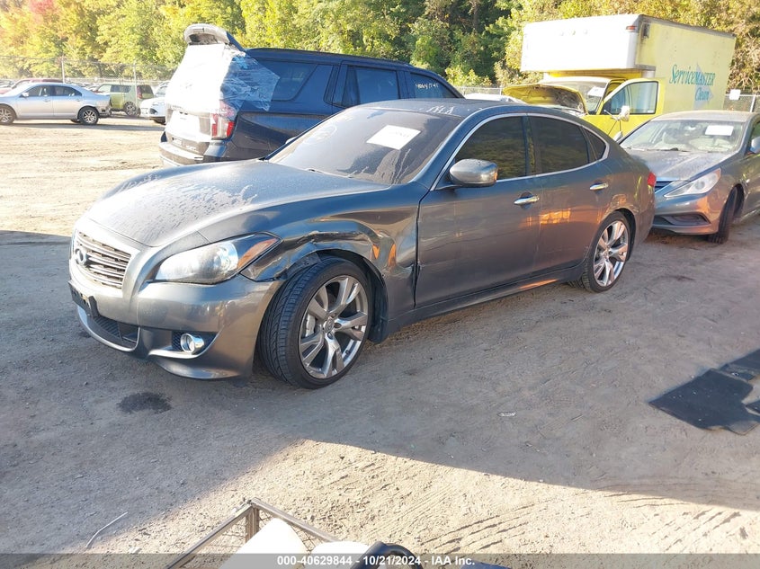 Vin: jn1ay1ap3bm520674, lot: 41118978, infiniti m56 20112