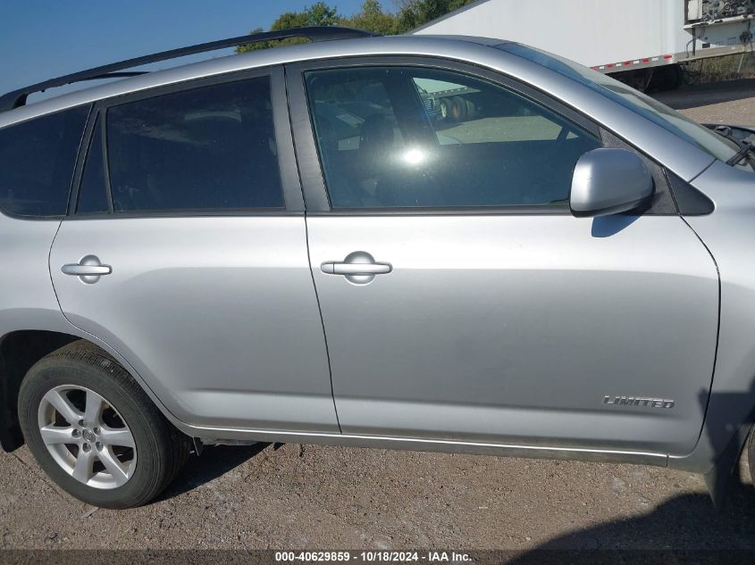 2008 Toyota Rav4 Limited V6 VIN: JTMZK31V385019587 Lot: 40629859