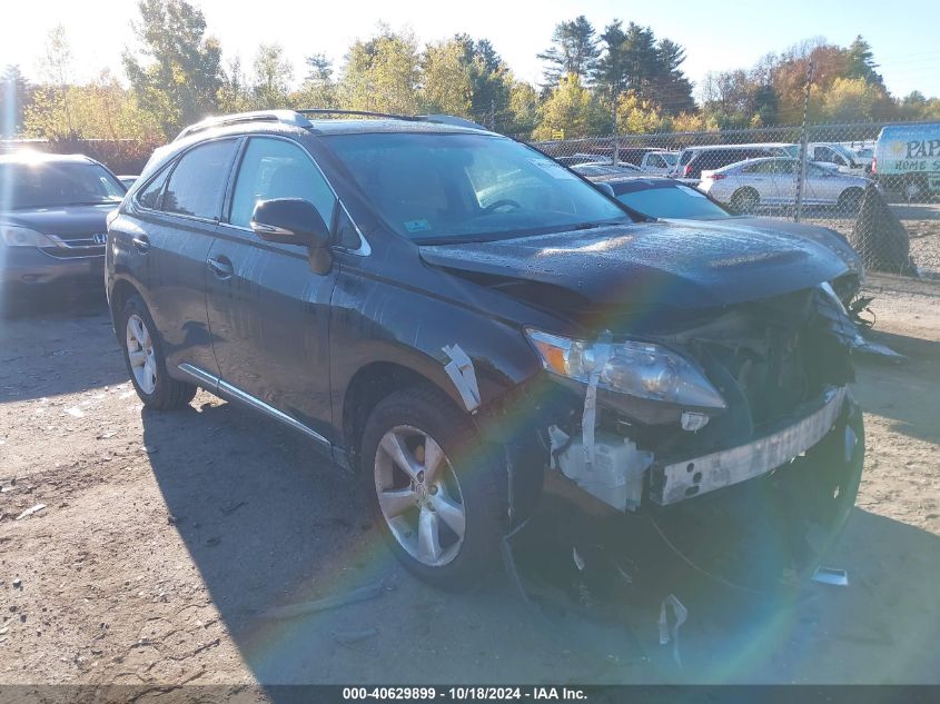 2011 Lexus Rx 350 VIN: 2T2BK1BA5BC107001 Lot: 40629899