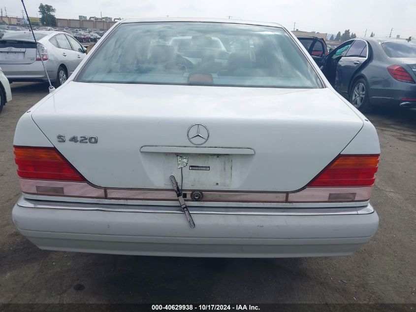 1995 Mercedes-Benz S 420 VIN: WDBGA43E0SA212953 Lot: 40629938