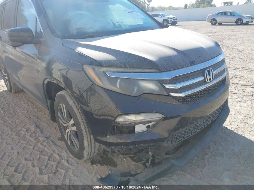 2018 Honda Pilot Ex-L VIN: 5FNYF5H53JB001418 Lot: 40629970