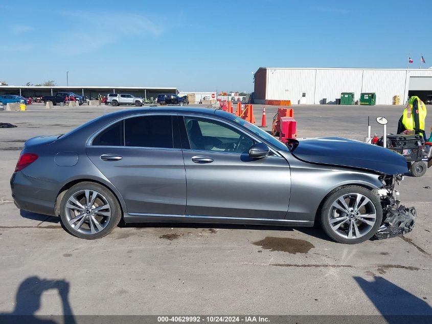 2017 Mercedes-Benz C 300 Luxury/Sport VIN: 55SWF4JB4HU216820 Lot: 40629992