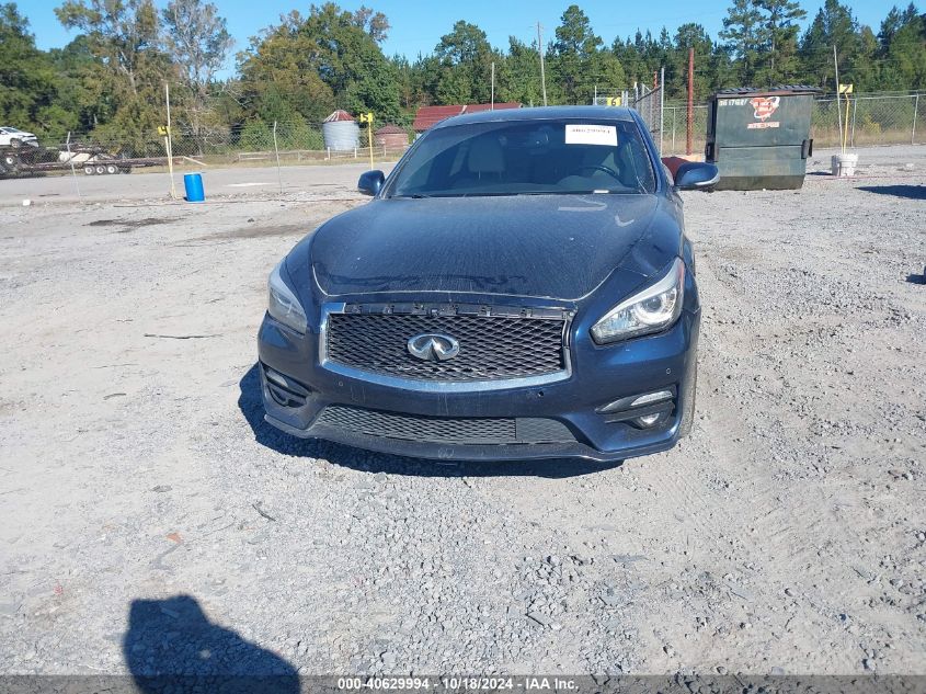 2019 Infiniti Q70 3.7 Luxe VIN: JN1BY1AP4KM505587 Lot: 40629994