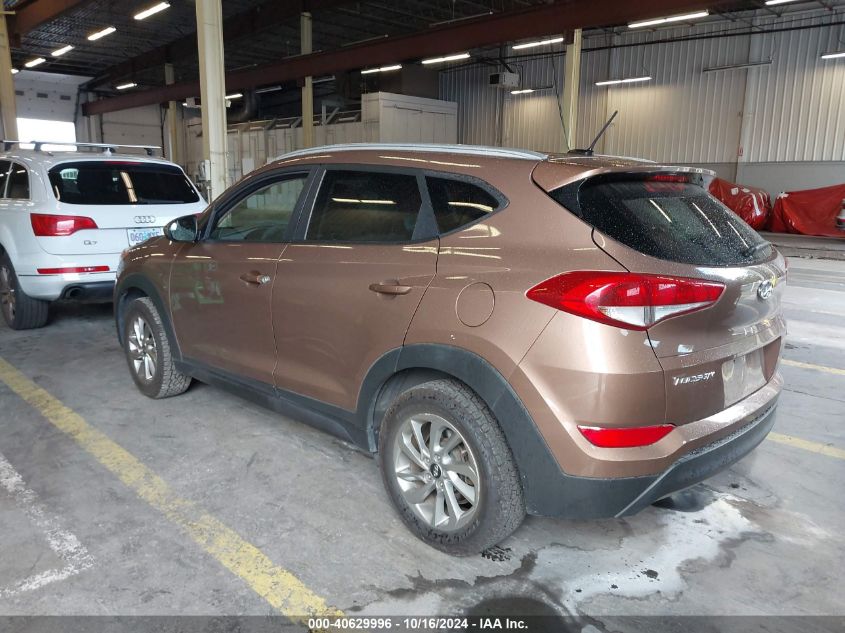 VIN KM8J3CA43GU159298 2016 Hyundai Tucson, SE no.3