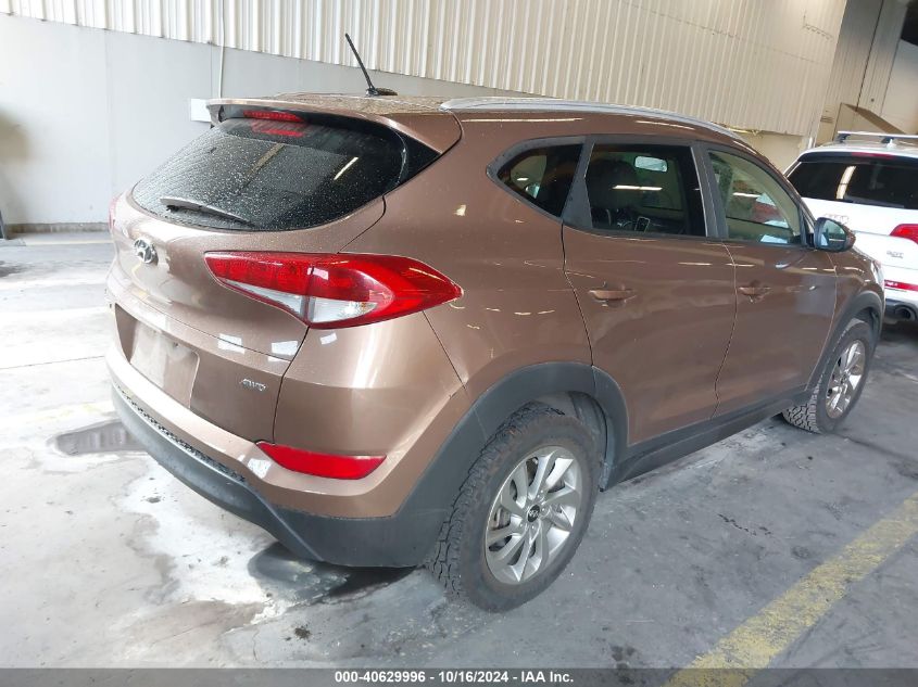 VIN KM8J3CA43GU159298 2016 Hyundai Tucson, SE no.4