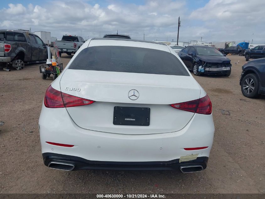 2023 Mercedes-Benz C 300 300 VIN: W1KAF4GBXPR136567 Lot: 40630000