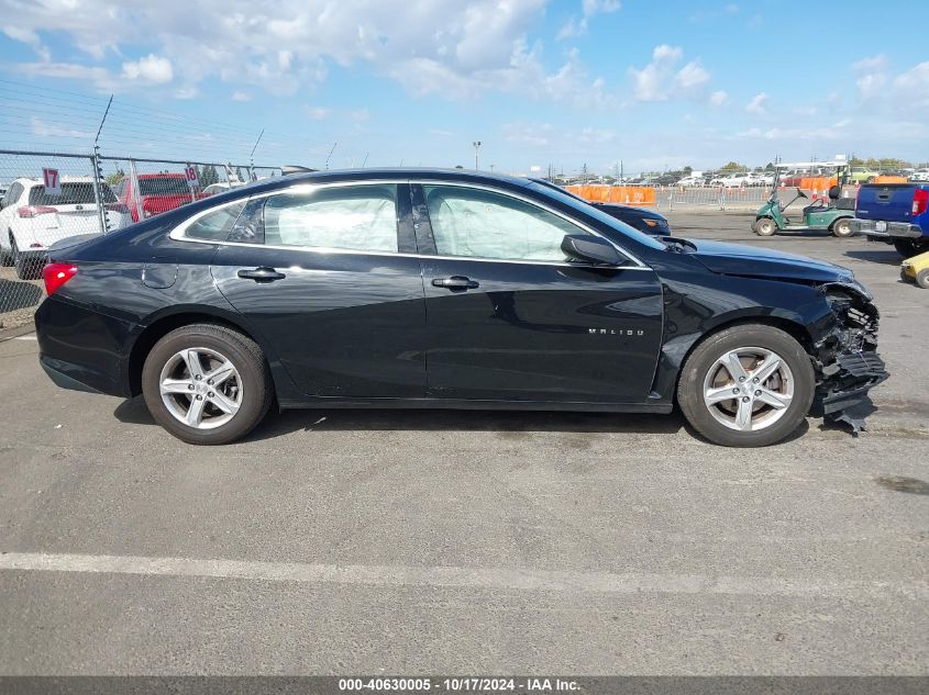 2021 Chevrolet Malibu Fwd Ls VIN: 1G1ZB5ST6MF054551 Lot: 40630005