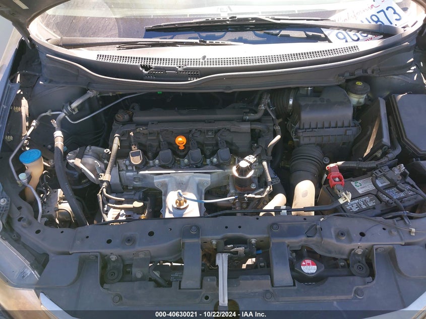 2012 Honda Civic Hf VIN: 2HGFB2F6XCH525239 Lot: 40630021