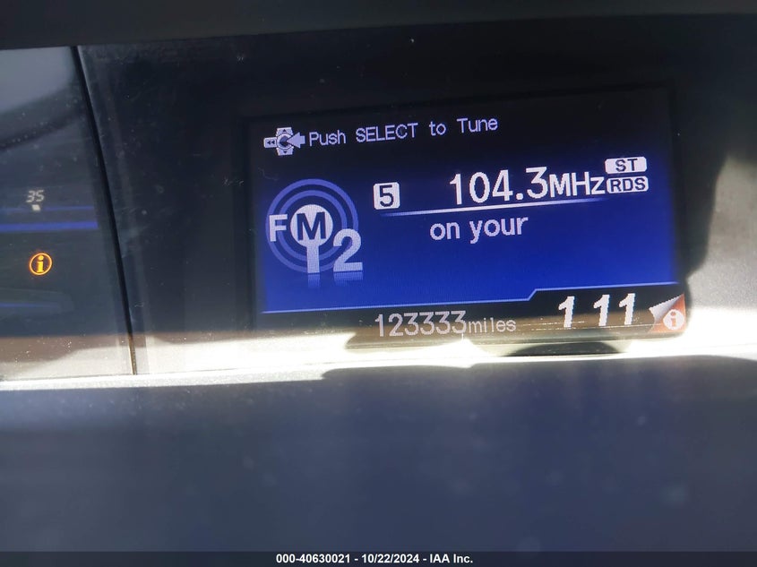 2012 Honda Civic Hf VIN: 2HGFB2F6XCH525239 Lot: 40630021