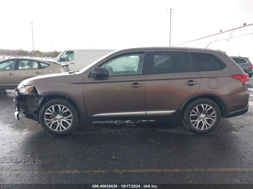 2016 Mitsubishi Outlander Es VIN: JA4AD2A36GZ051967 Lot: 40630029