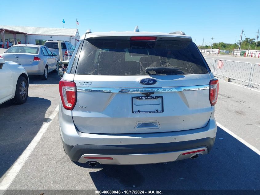 2017 Ford Explorer Xlt VIN: 1FM5K7D89HGA14700 Lot: 40630045