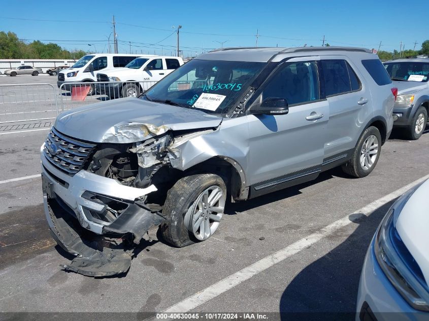 2017 Ford Explorer Xlt VIN: 1FM5K7D89HGA14700 Lot: 40630045