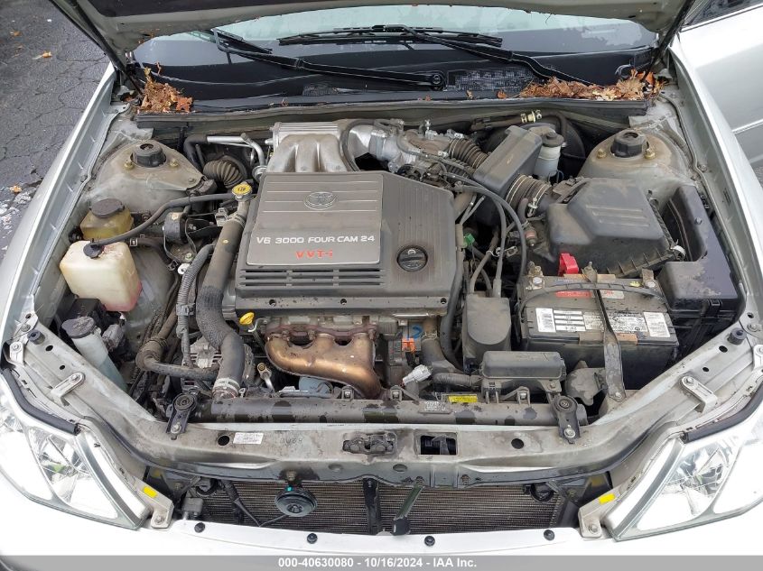 2004 Toyota Avalon Xls VIN: 4T1BF28B34U381023 Lot: 40630080