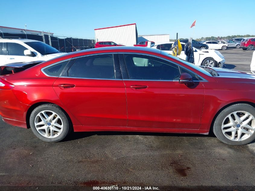 2014 Ford Fusion Se VIN: 3FA6P0HD1ER335147 Lot: 40630110