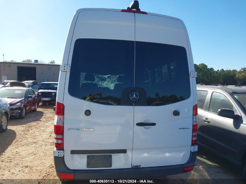 2018 Mercedes-Benz Sprinter 2500 Standard Roof V6 VIN: WD4PE7CD8JP622013 Lot: 40630113