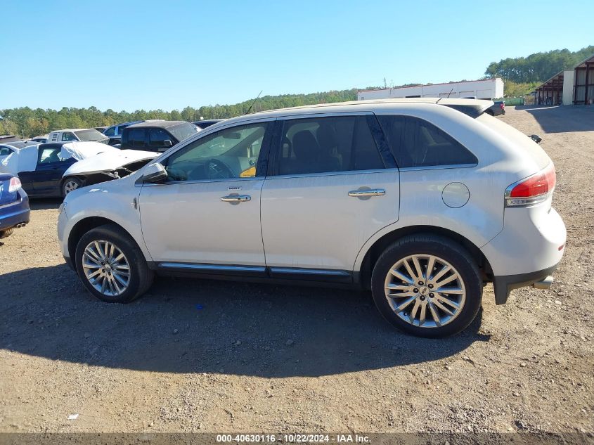 2013 Lincoln Mkx VIN: 2LMDJ6JK6DBL22535 Lot: 40630116