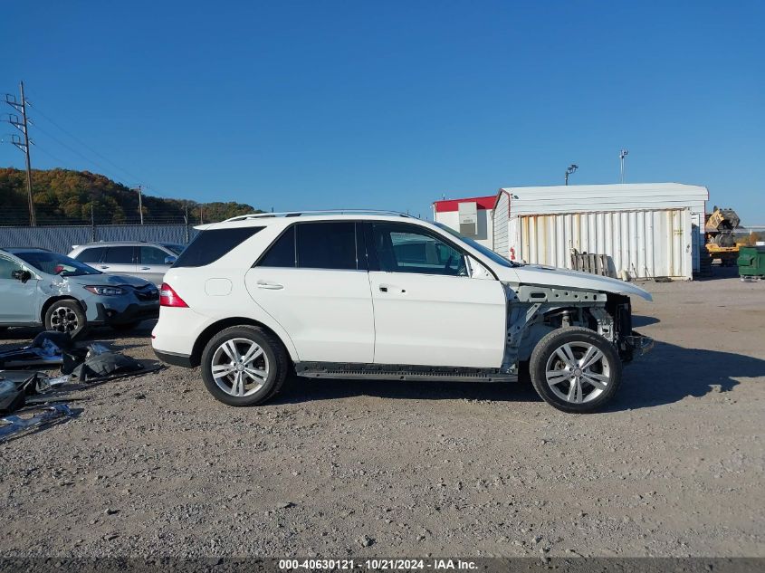 2015 Mercedes-Benz Ml 350 4Matic VIN: 4JGDA5HBXFA488485 Lot: 40630121