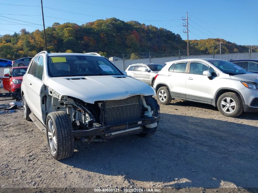 2015 Mercedes-Benz Ml 350 4Matic VIN: 4JGDA5HBXFA488485 Lot: 40630121