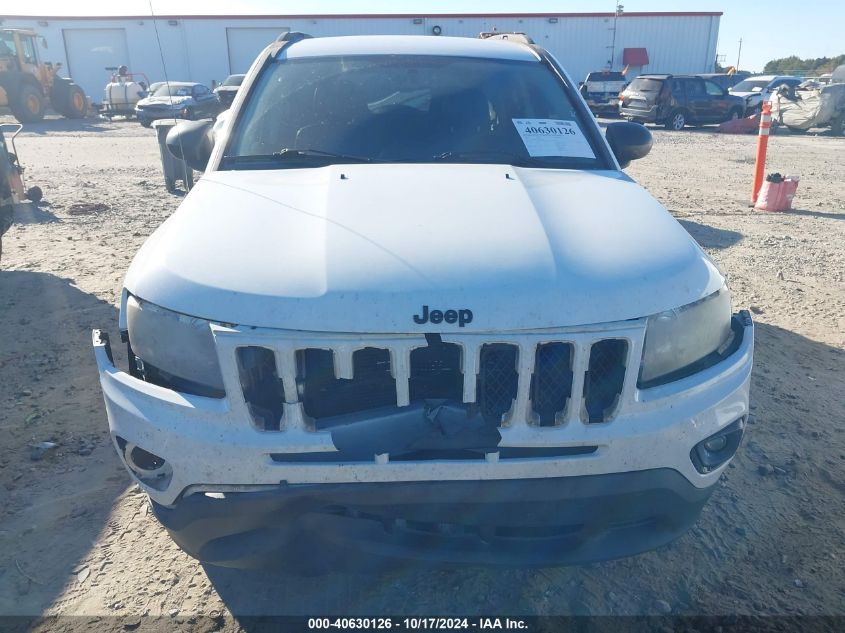 2014 Jeep Compass Altitude VIN: 1C4NJCBA3ED822852 Lot: 40630126