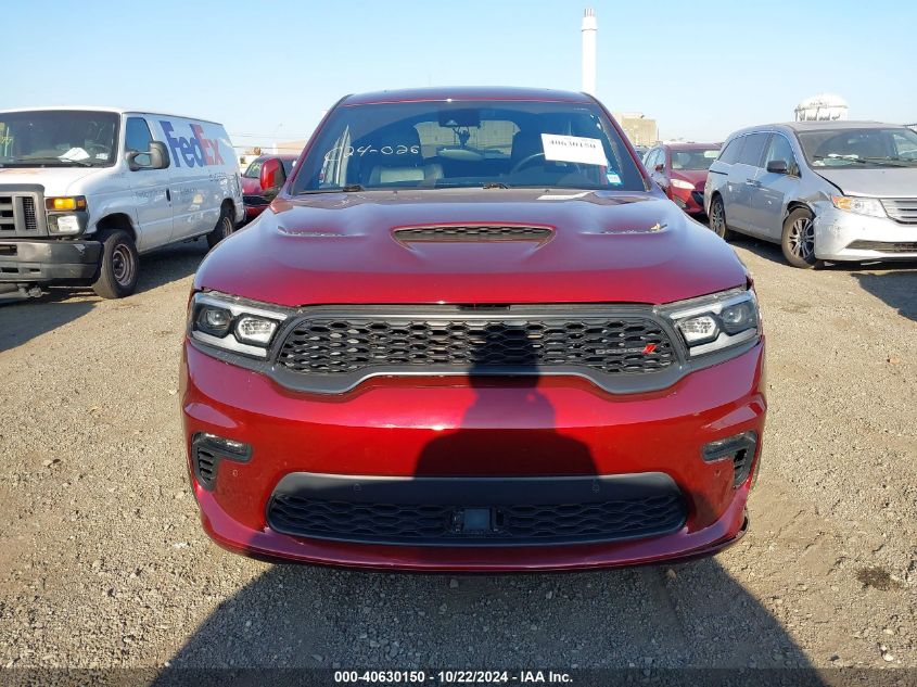 2022 Dodge Durango R/T Plus Awd VIN: 1C4SDJCT9NC222633 Lot: 40630150