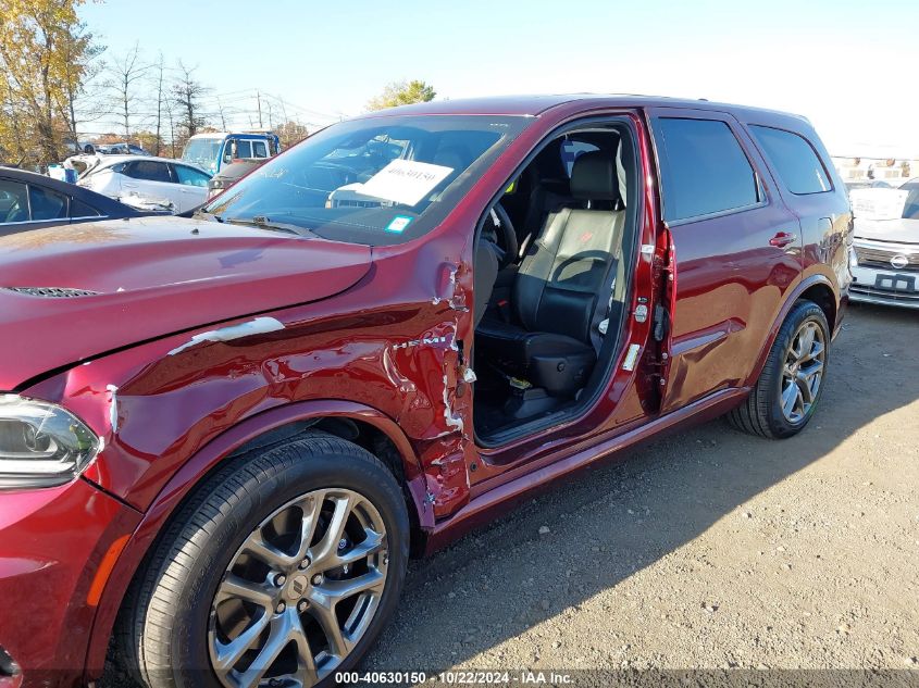 2022 Dodge Durango R/T Plus Awd VIN: 1C4SDJCT9NC222633 Lot: 40630150