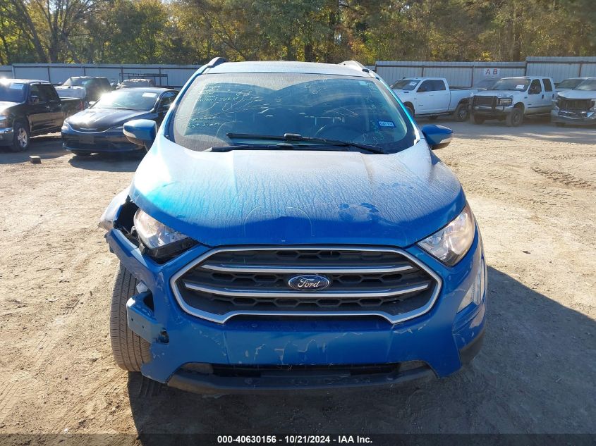 2019 Ford Ecosport Se VIN: MAJ3S2GE8KC287812 Lot: 40630156