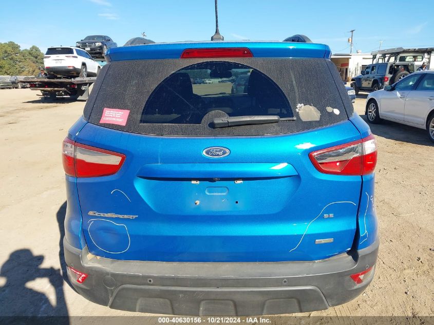 2019 Ford Ecosport Se VIN: MAJ3S2GE8KC287812 Lot: 40630156