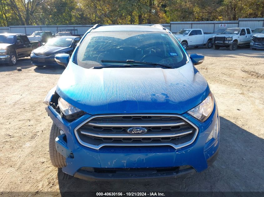 2019 Ford Ecosport Se VIN: MAJ3S2GE8KC287812 Lot: 40630156