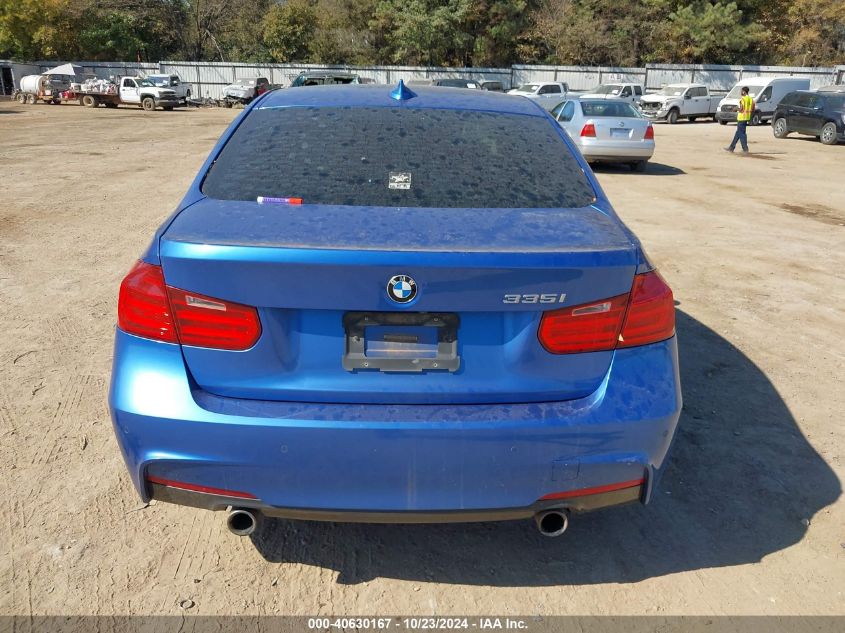 2015 BMW 335I VIN: WBA3A9G51FNS66071 Lot: 40630167