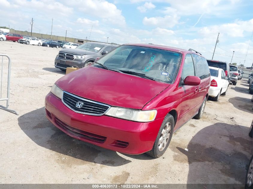 2002 Honda Odyssey Ex-L VIN: 2HKRL18062H517818 Lot: 40630173