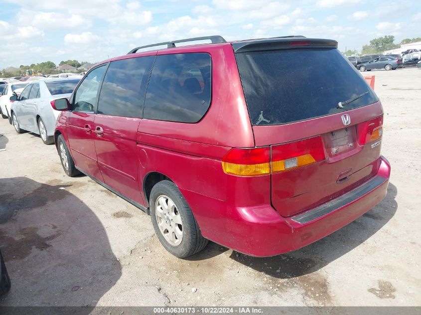 2002 Honda Odyssey Ex-L VIN: 2HKRL18062H517818 Lot: 40630173