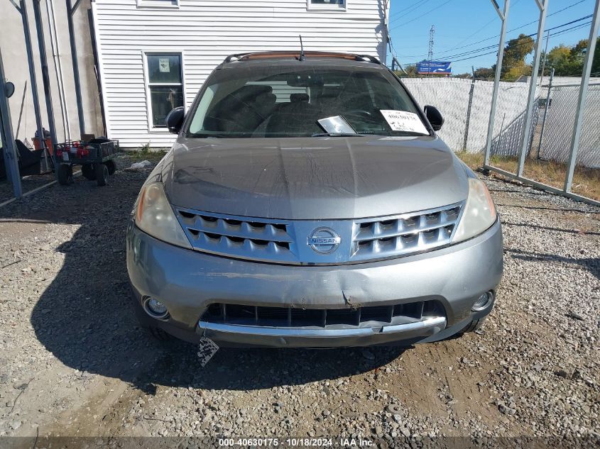 2006 Nissan Murano Sl VIN: JN8AZ08WX6W520915 Lot: 40630175