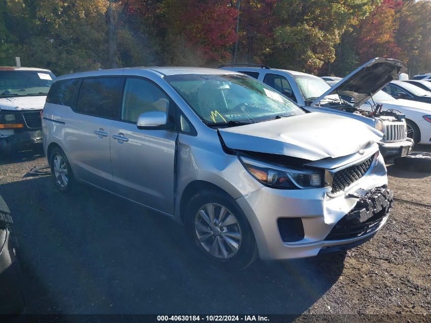 2017 Kia Sedona Lx VIN: KNDMB5C12H6229821 Lot: 40630184